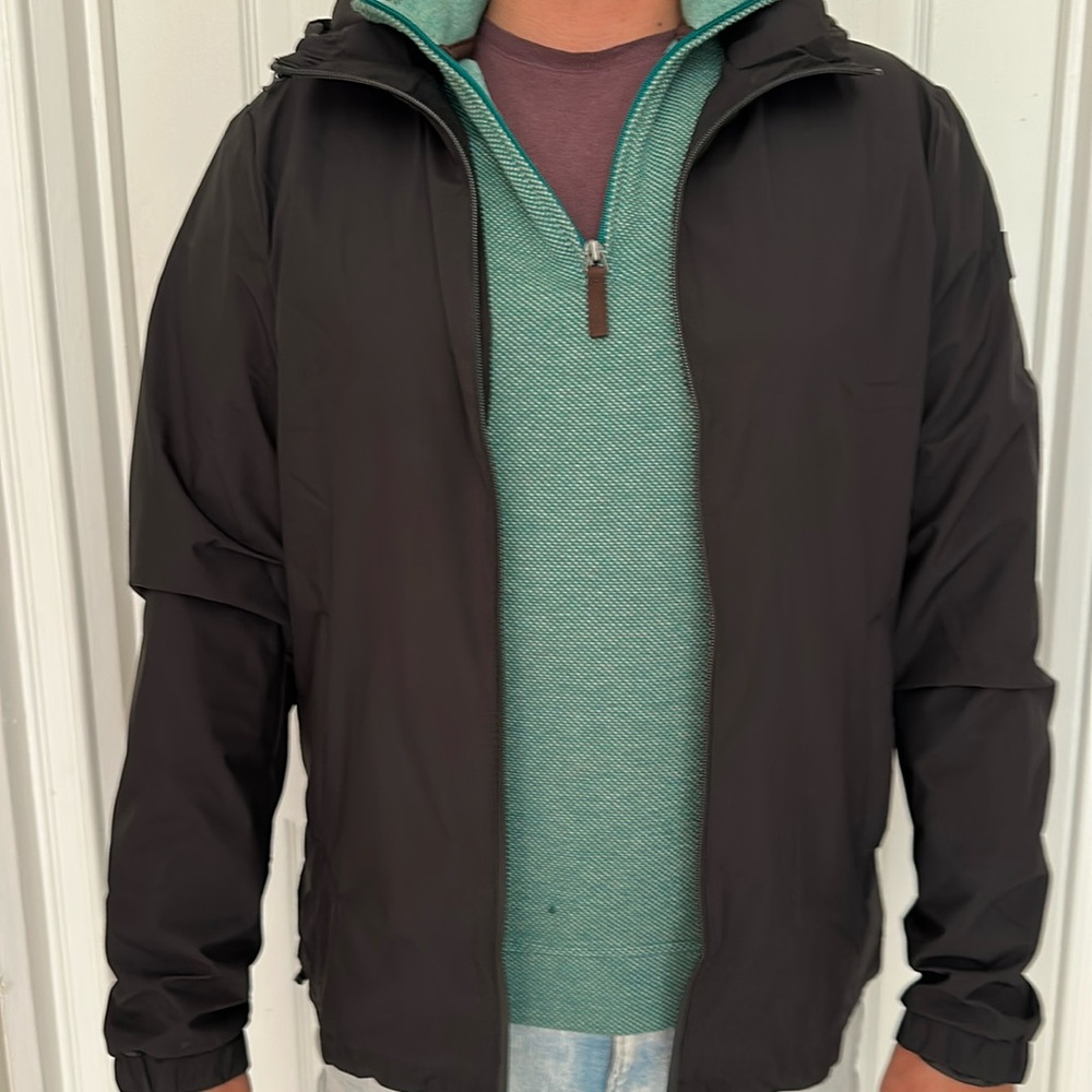 Calvin klein Windbreaker Men’s Black Jacket Size L